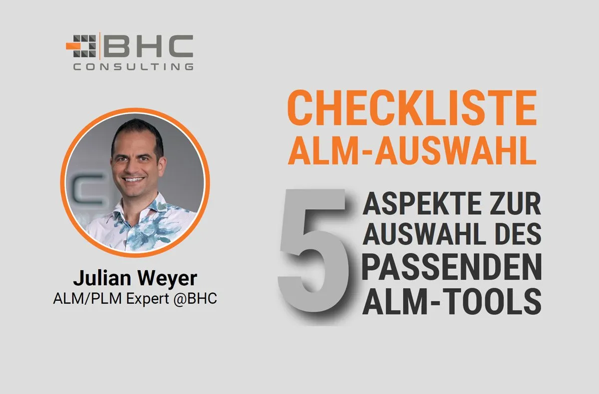 5 Aspekte zur Auswahl des passenden ALM Tools