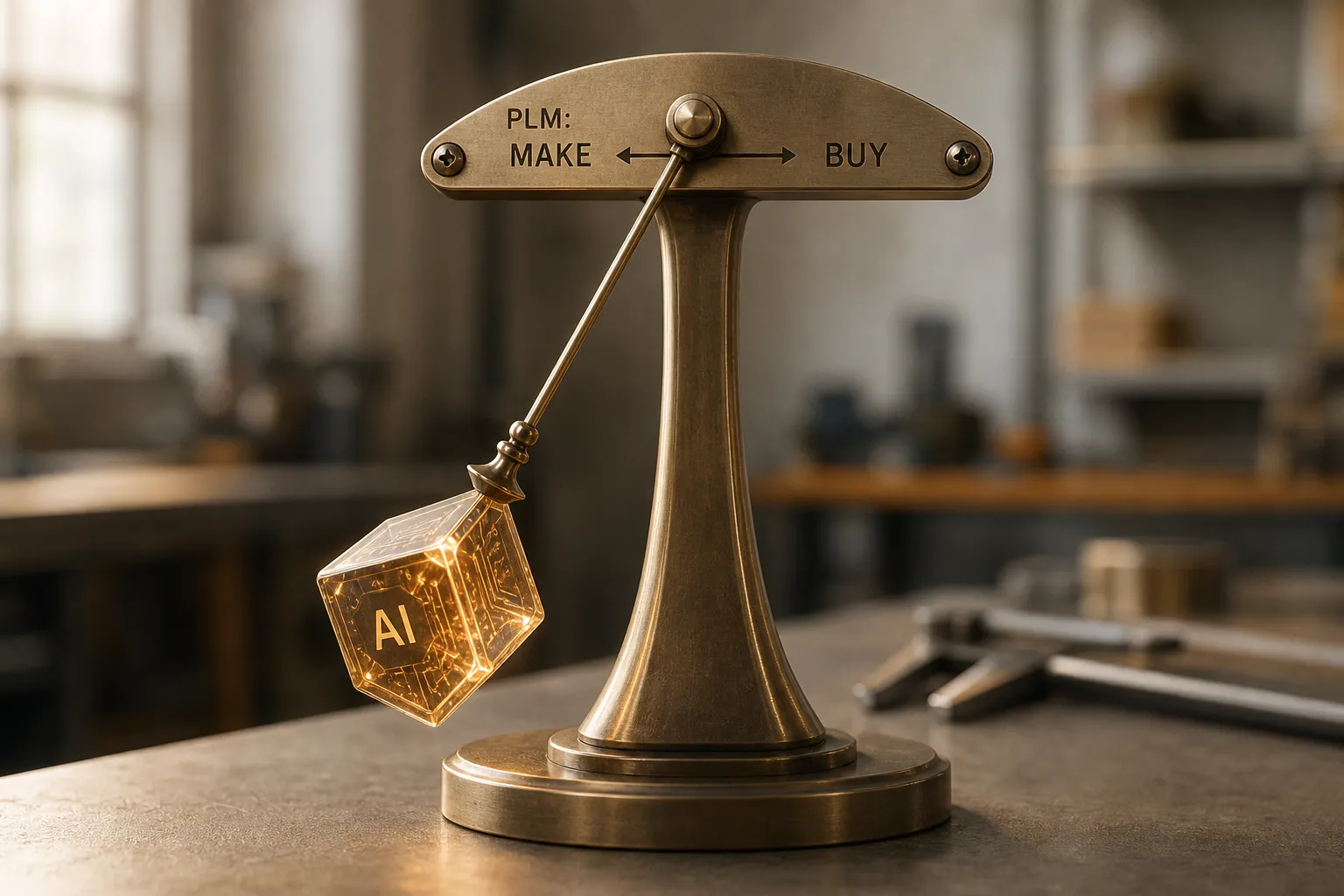 PLM: Make oder Buy — das Pendel schwingt durch KI Richtung Make